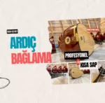 Profesyonel Ardıç Bağlama Kısa Sap