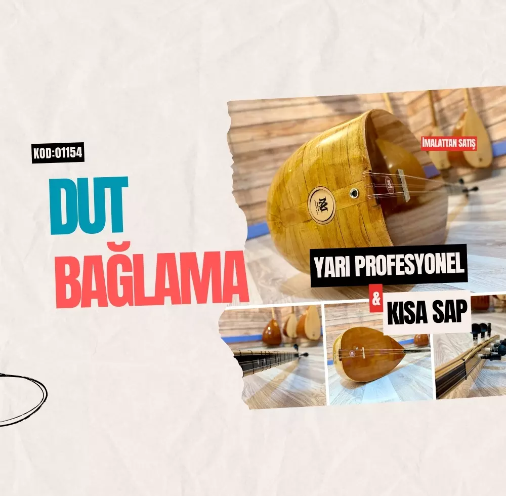 Dut Bağlama Kısa Sap Dut Bağlama Kısa Sap
