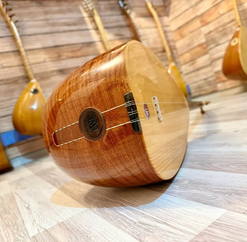 Solak Bağlama Profesyonel Maun Kısa Sap Solak Bağlama Profesyonel Maun Kısa Sap