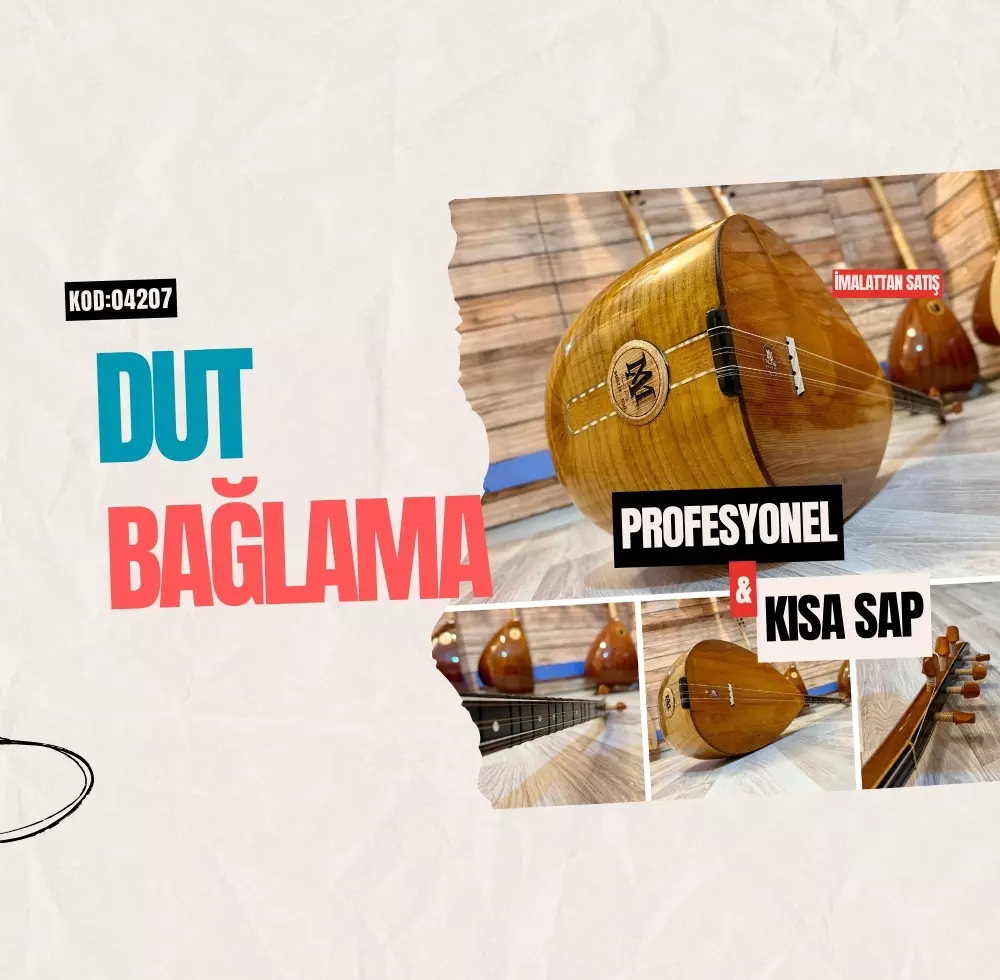 Dut Bağlama Kısa Sap Dut Bağlama Kısa Sap