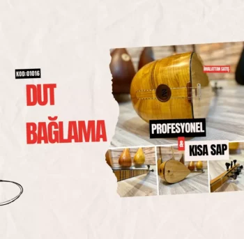 Profesyonel Dut Bağlama Kısa Sap