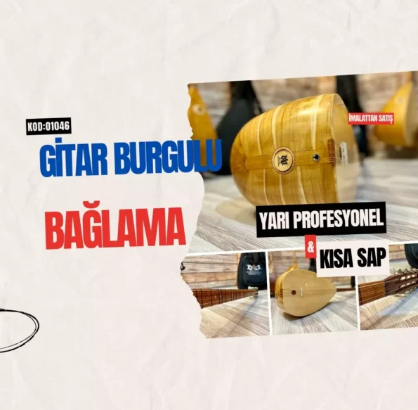 Gitar Burgulu Bağlama