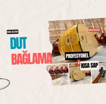 Profesyonel Dut Bağlama Kısa Sap
