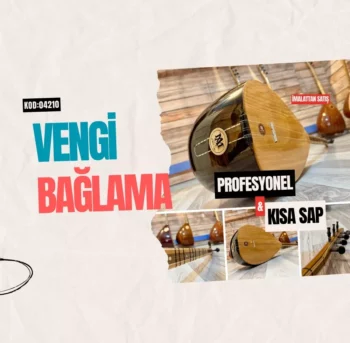Vengi Bağlama Kısa Sap