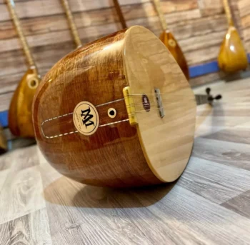 Profesyonel Bağlama Maun Kısa Sap