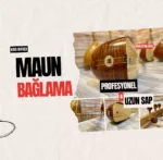 Profesyonel Maun Bağlama Uzun Sap 