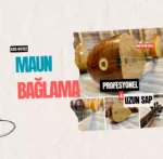 Profesyonel Uzun Sap Maun Bağlama