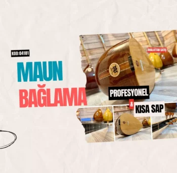 Profesyonel Maun Bağlama Kısa Sap