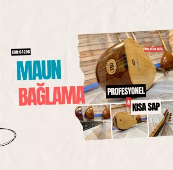 Maun Kısa Sap Bağlama