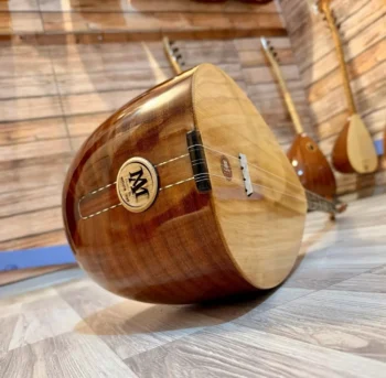 Profesyonel Bağlama Maun Kısa Sap