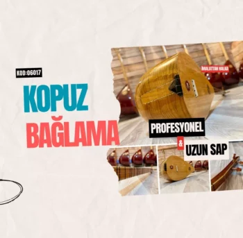 Kopuz Dut Bağlama Kısa Sap