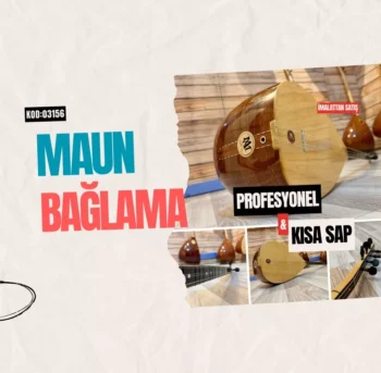 Profesyonel Maun Bağlama Kısa Sap