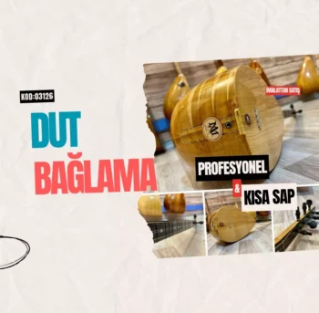 Dut Bağlama Kısa Sap Profesyonel