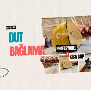 Dut Bağlama Kısa Sap Profesyonel