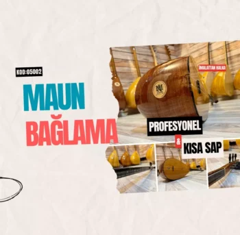 Maun Bağlama Kısa Sap