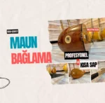 Gitar Burgulu Maun Bağlama