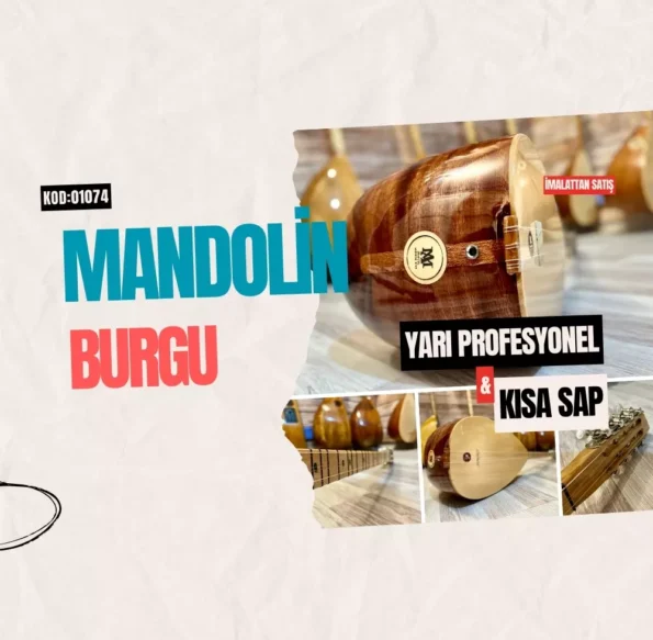 Gitar Burgulu Maun Bağlama