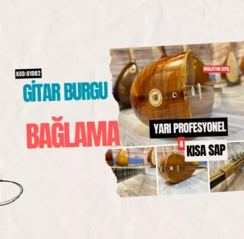 Gitar Burgulu Maun Bağlama