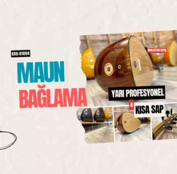 Maun Bağlama Kısa Sap