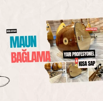 Maun Bağlama Kısa Sap