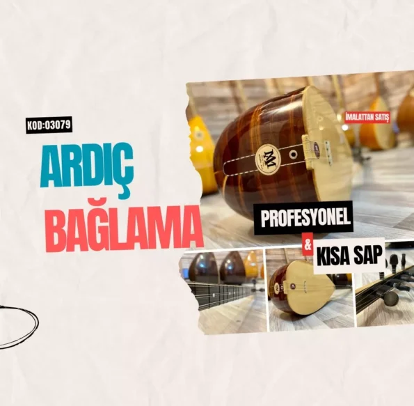 Ardıç Bağlama Kısa Sap