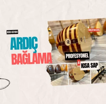 Ardıç Bağlama Kısa Sap