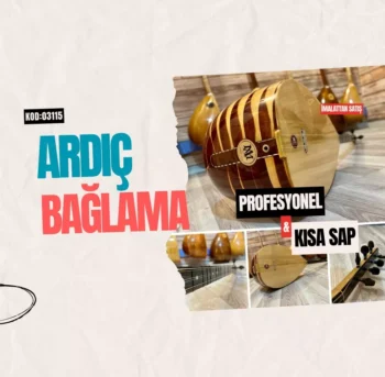 Ardıç Bağlama Kısa Sap