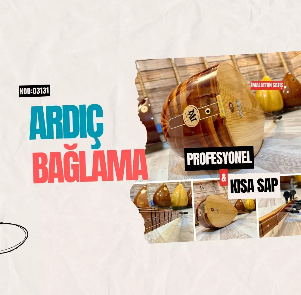Ardıç Bağlama Kısa Sap Ardıç Bağlama Kısa Sap