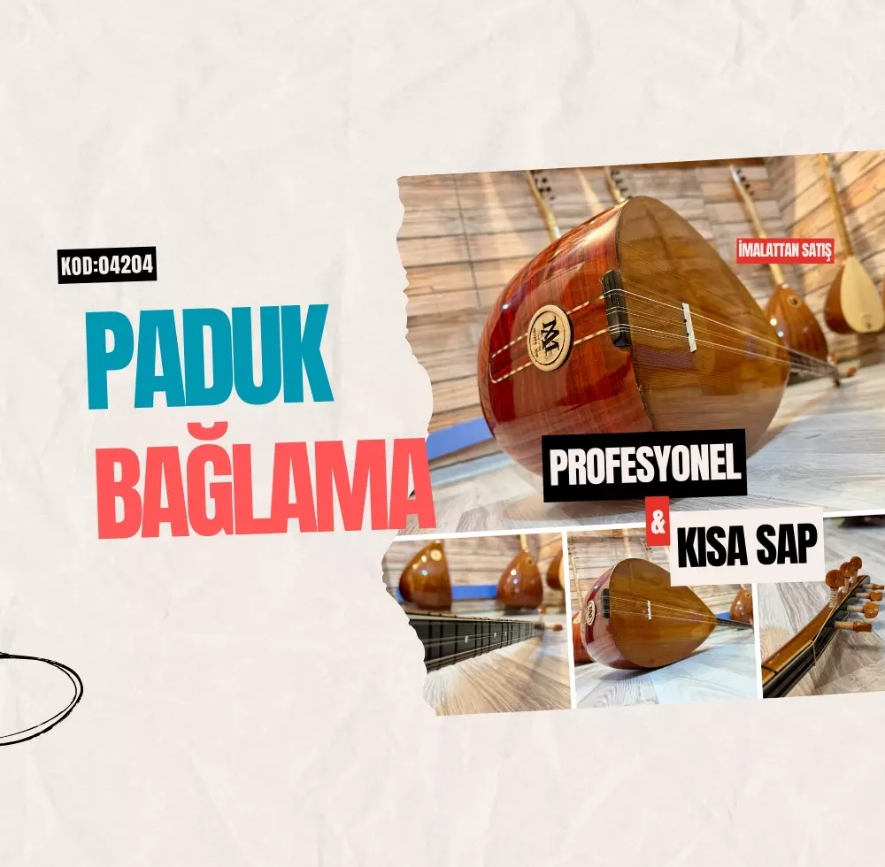 Paduk Kısa Sap Bağlama Paduk Kısa Sap Bağlama