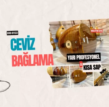 Mandolin Burgulu Bağlama