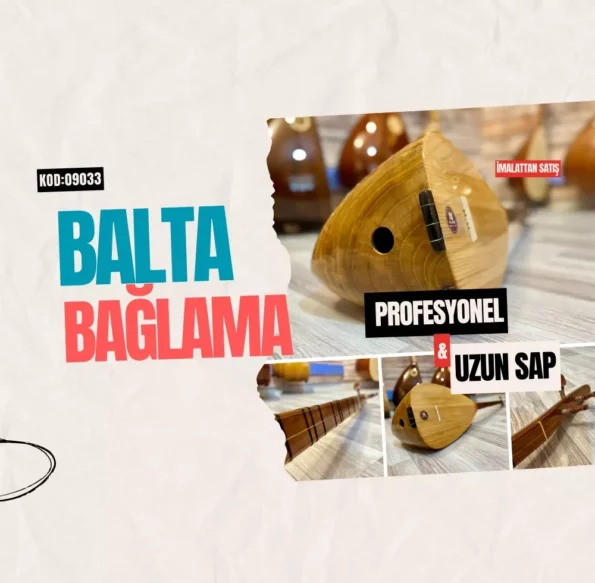 3 Telli Balta Bağlama