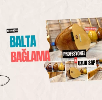3 Telli Balta Bağlama