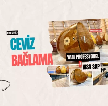 Ceviz Kısa Sap Bağlama
