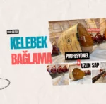 Uzun Sap Kelebek Bağlama