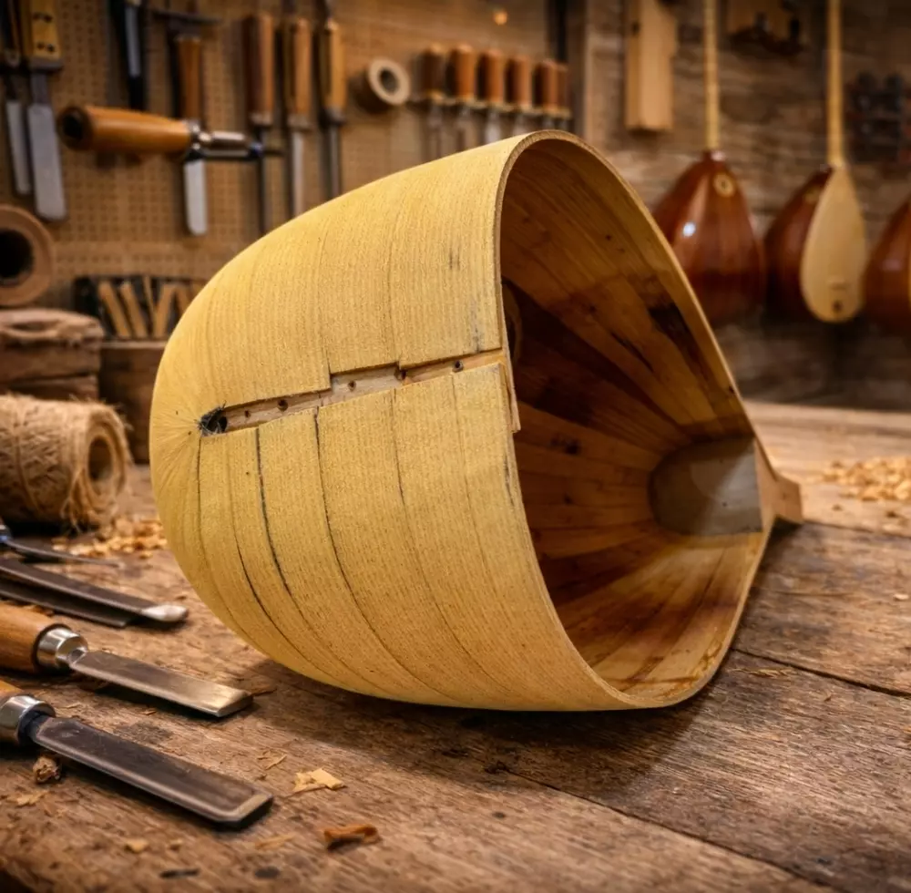 Yaprak Dut Bağlama Teknesi Yaprak Dut Bağlama Teknesi